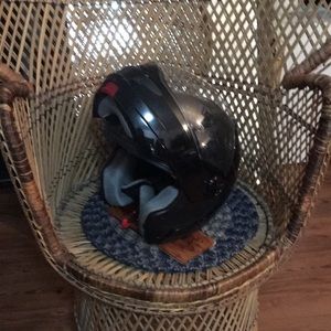 Hawk motorcycle helmet medium